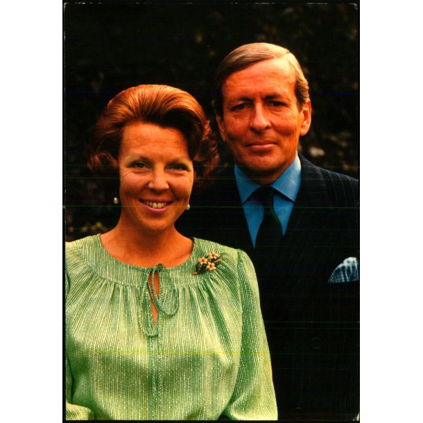Prinses Beatrix - Prins Claus - Holland -  spanjersberg 810 - Ubrugt