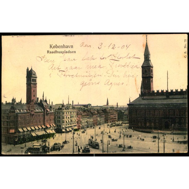 Kbenhavn - Raadhuspladsen - C.R. 72