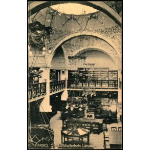Aarhus - Statsbibliotekets L�sesal - Aarhus Kunsthandel - J.J.N. 4822