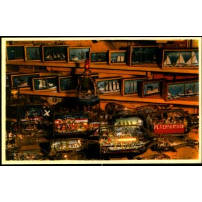 Fra Peter Jacobsens Flaskeskibssamling - Smedegade - �r�sk�bing - C. Th. Creutz Bogh. 2 - Ubrugt