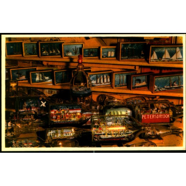 Fra Peter Jacobsens Flaskeskibssamling - Smedegade - �r�sk�bing - C. Th. Creutz Bogh. 2 - Ubrugt