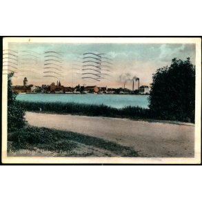 Nyk�bing F. - Udsigt fra Lolland  - Stender N.F. 156 - Brugt