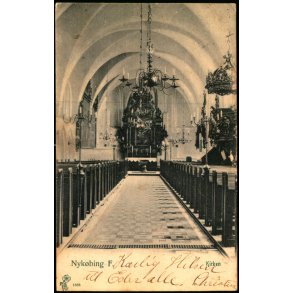 Nyk�bing F. - Kirken - Peter Alstrup 1868 - Brugt