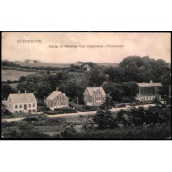 Svendborg - Udsigt til Ovinehj med Enghavevej i Forgrunden - C. St. 3809 - Brugt