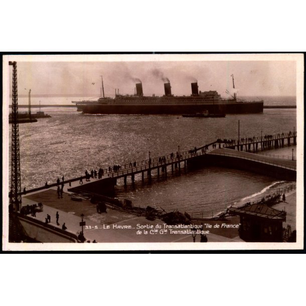 Le Haure -  "IIE DE FRANCE" - 33 - 5 - Ubrugt