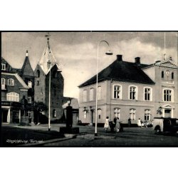 Ringk�bing - Torvet - Kioskerne i Ringk�bing 12369 - Ubrugt