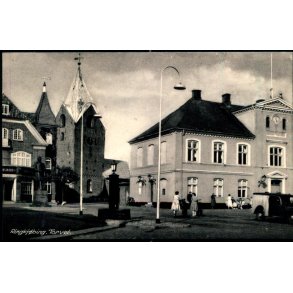Ringk�bing - Torvet - Kioskerne i Ringk�bing 12369 - Ubrugt