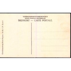 Kapit�l paa Forsidens Midterparti - Christiansborg Slots Ruiner - Nr. 21 C.F.