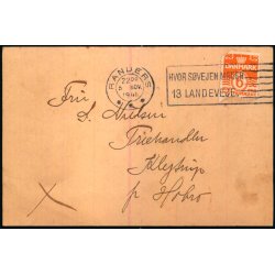 Peder Andersen og Sn - Randers - Helsagskort u/n - Brugt 