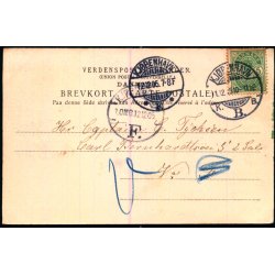 Kbenhavn - Udsigt fra Frederiksberg Slot - CR 67 - Brugt