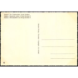 Nakskov - Chr. X Rytterstatue - Stender 40 308/3 - Ubrugt