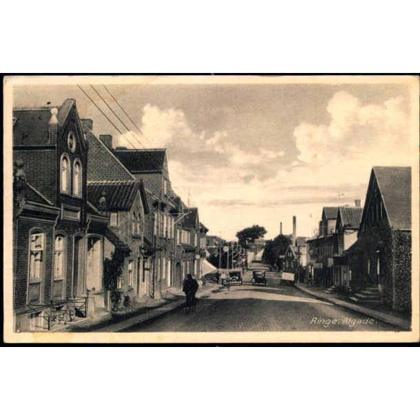 Ringe - Algade - Kiosk Alba 4109 - Ubrugt