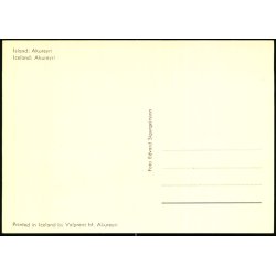 Akureyri - Valprint u/n - Ubrugt
