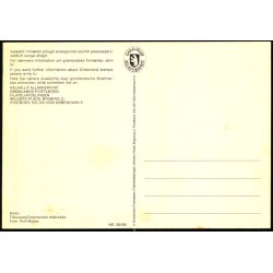 Grnlandsk Blklokke - Grnlands Post 26/90 - Ubrugt