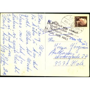 Postkort - Ubekendt efter Adressen - 27 - 10 - 78  - Brugt