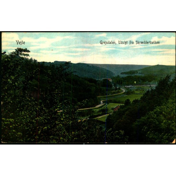 Vejle - Udsigt fra Skr�dderbakken - WKF 328 - Ubrugt