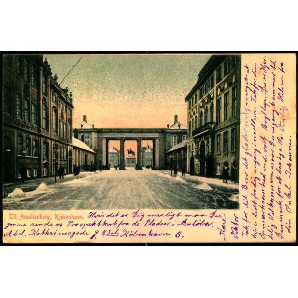 Til Amalienborg - Kj�benhavn - K. 2760