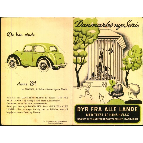 Danmarks Nye Serie - Dyr fra Alle Lande