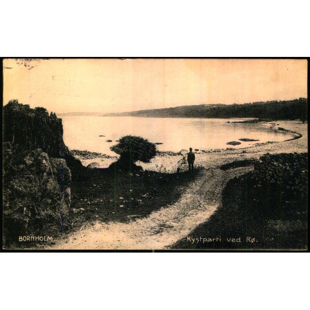 Bornholm - Kystparti ved R - Colbergs Bogh. u/n - Brugt