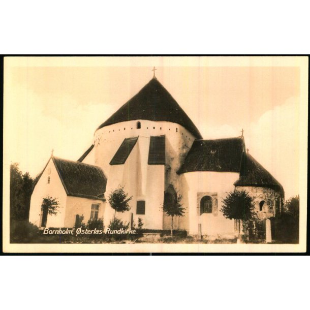 Bornholm - sterlars Rundkirke - Colbergs Bogh. 3312 - Ubrugt