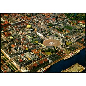 K�benhavn - Marmorkirken og  Amalienborg set fra Luften - Stender 149 101 135