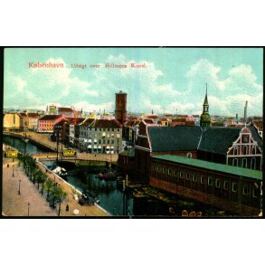 K�benhavn - Udsigt over Holmens Kanal - No. 133 - Ubrugt