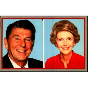 President Ronald Reagan & Nancy - S. 321 - Brugt - Svagt Hjrne !