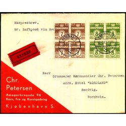 Expresbrev til Bornholm 12 - 3 - 42