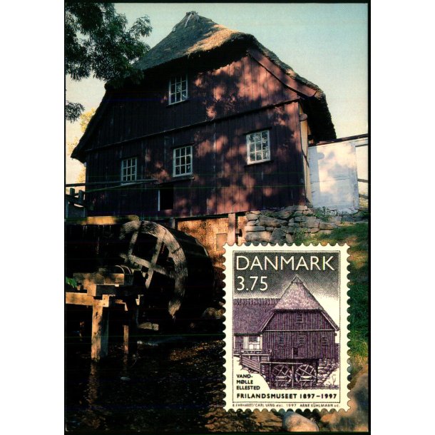Vandmlle fra Ellested p Fyn - Frilandsmuseet - CP 19 - Ubrugt