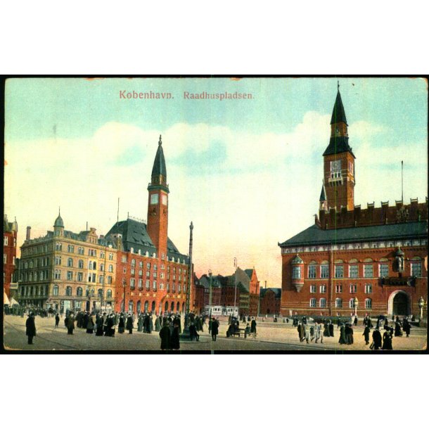 Kbenhavn - Raadhuspladsen - Alex Vincent 48 - Ubrugt