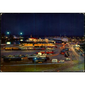 Frederikshavn - Trafikhavnen ved Nat - Asmussen 250 - Brugt