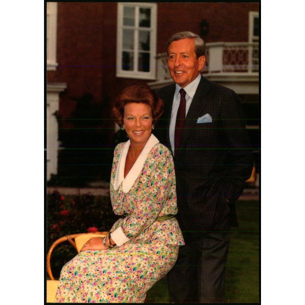 Dronning Beatrix - Prins Claus - Holland -  spanjersberg  834 - Ubrugt