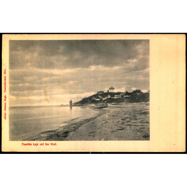 Tisvilde Leje set fra Vest - A.Jensens Bogh. 2284 - Brugt