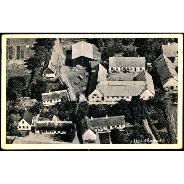 Hjtoftegaard - Luftfoto - Sylvest Jensen 76900 - Ubrugt