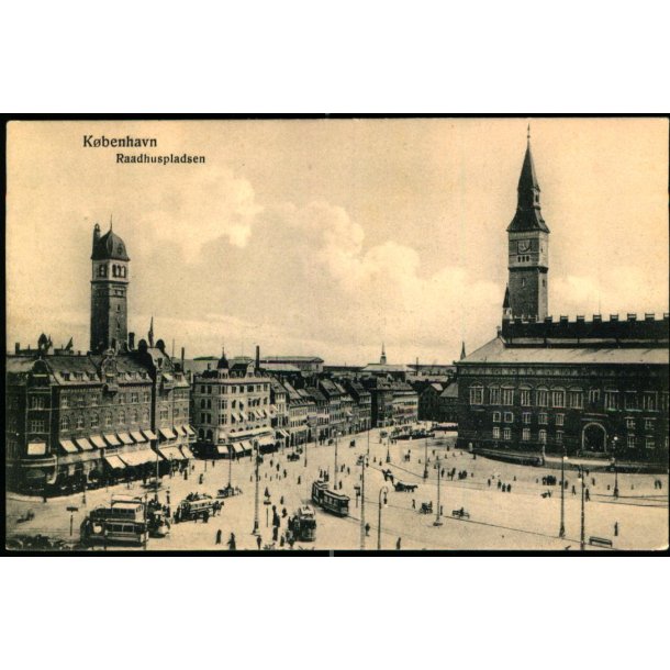 Kbenhavn - Raadhuspladsen - C.R. 72