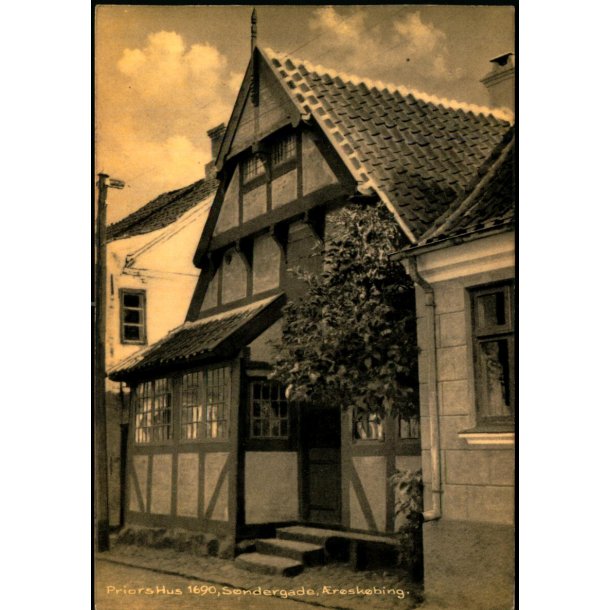 Priors Hus 1690 - S�ndergade - �r�sk�bing -C. Th. Creutz Bogh. 100 855 - Brugt