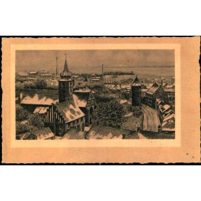 Nyk�bing F. - Udsigt fra Vandtaarnet - Stender u/n - Brugt