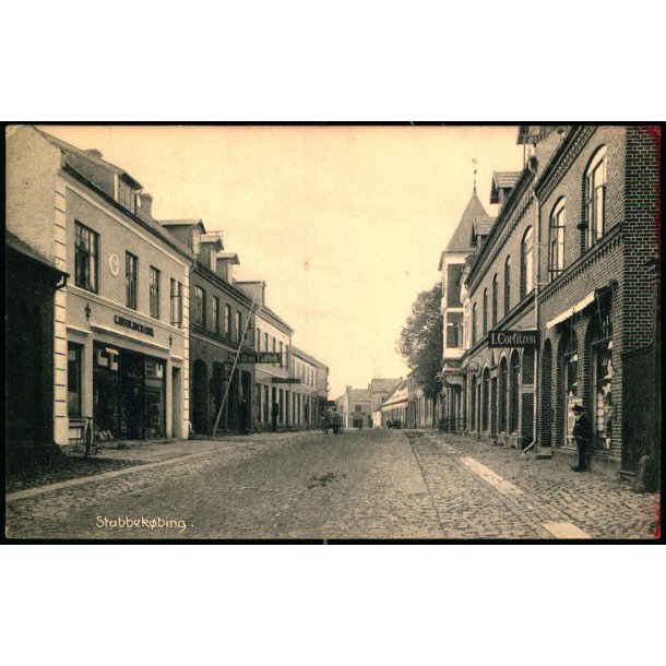 Stubbek�bing - Vestergade - G. Bruuns Forlag 21195 - Ubrugt