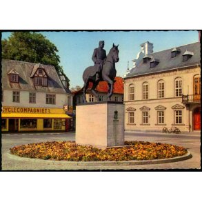 Nakskov - Chr. X Rytterstatue - Stender 40 308/3 - Ubrugt
