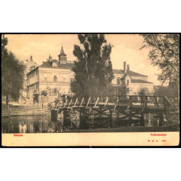 Odense - Folketeateret - H.H.O. 1297 - Brugt
