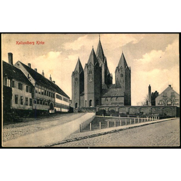 Kalundborg Kirke -  W.K.F.  2177 - Brugt