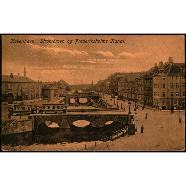 K�benhavn - Stormbroen  og Frederiksholms Kanal - 12020