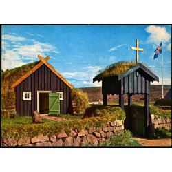 The Turf and stone church at �rb�r - S&oacute;larfilma 9 - Brugt