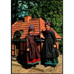 Varde - Det lille Hus - Arnbjerg med piger i Vestbodragt  - Stender 49 716/15 - Ubrugt