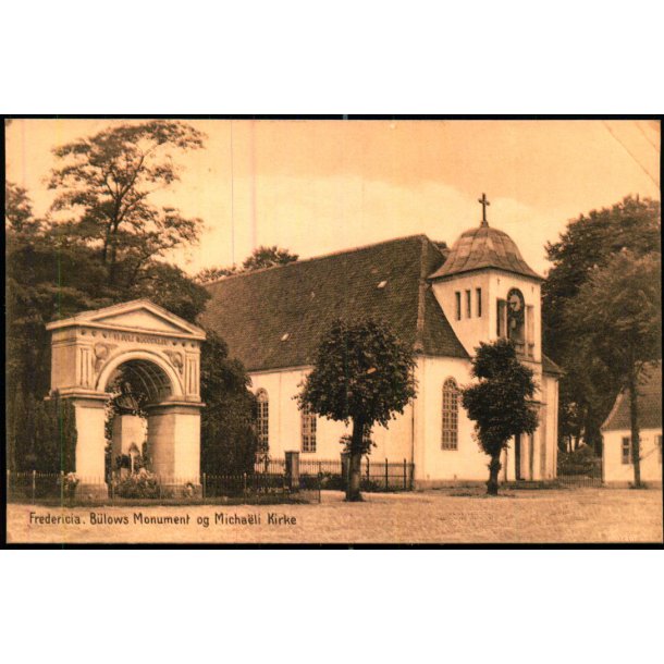 Fredericia - B�lows Monument og Michaeli Kirke - Stender 38678 - Ubrugt