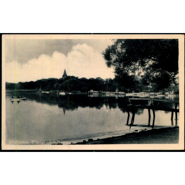 Haderslev - Udsigt over Dammen - Rudolf Olsen 2829 - Ubrugt