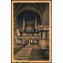 Tondern - Inneres der Kirche - J. B�dewadt 1910 - Brugt
