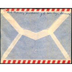 Luftpost Brev fra Danmark til Danish Nato Trainee - Canada - 27 - 9 - 58 