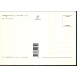 Dronning Beatrix - Prins Claus - Holland -  spanjersberg 149 - Ubrugt