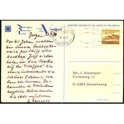 VISTAFJORD - Norwegian America Line - u/n - Brugt